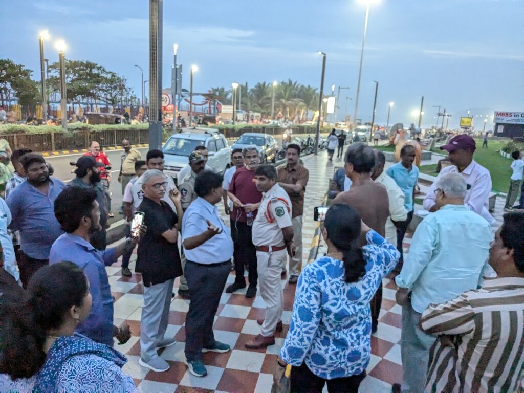 Police stopping activists from gathering